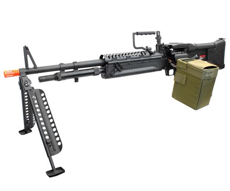 Aandk Full Metal M60 Vn Light Machine Gun Aeg Electric Airsoft Gun