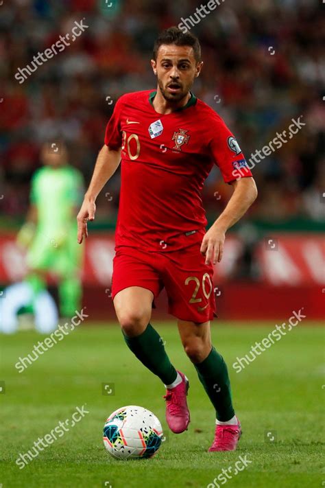 Portugals Bernardo Silva Runs Ball During Editorial Stock Photo Stock