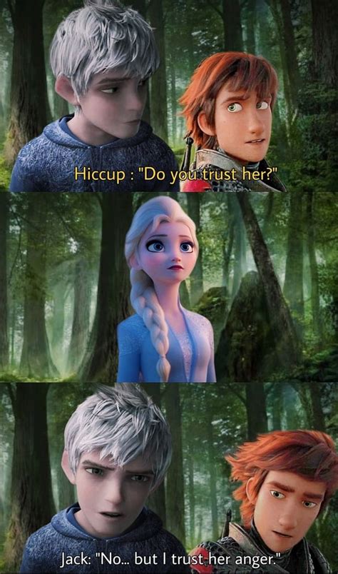 Rise Of The Brave Tangled Frozen Dragons Jack Frost Hiccup Elsa