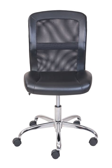 Shop with afterpay on eligible items. Mainstays Vinyl Mesh Executive Armless Back Office ...