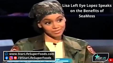 Lisa Left Eye Lopez On The Benefits Of Fasting Seamoss And Healthy