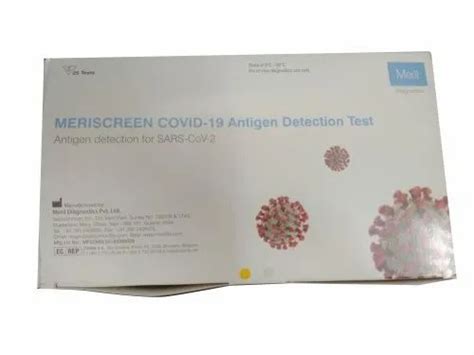 Meril Sars Cov 2 Igmigg Rapid Antibody Meriscreen Covid 19 Antigen