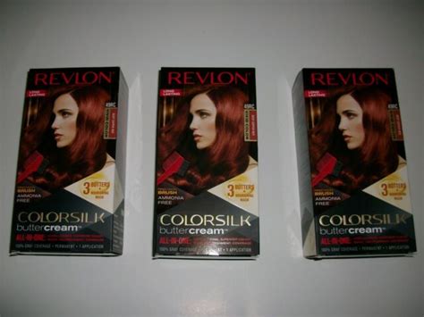 3 Pack Revlon Colorsilk Buttercream 49rc Ebay