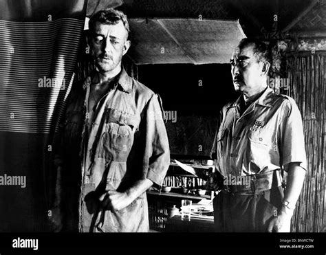 Alec Guinness And Sessue Hayakawa The Bridge On The River Kwai 1957