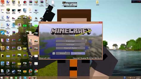 How To Getmake A Double Layered Minecraft Skin Youtube
