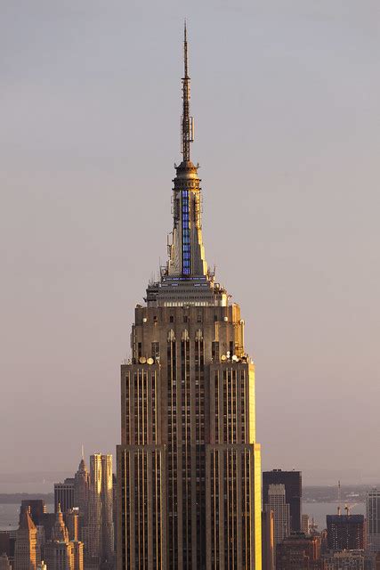Empire State Building Spire Sunset Flickr Photo Sharing