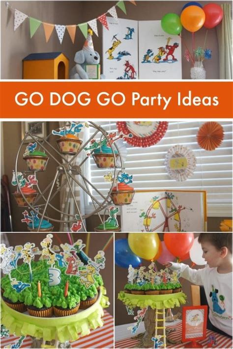 First impressions of a party are important. Go, Dog, Go! Book-Themed Boy's Birthday Party - Spaceships ...