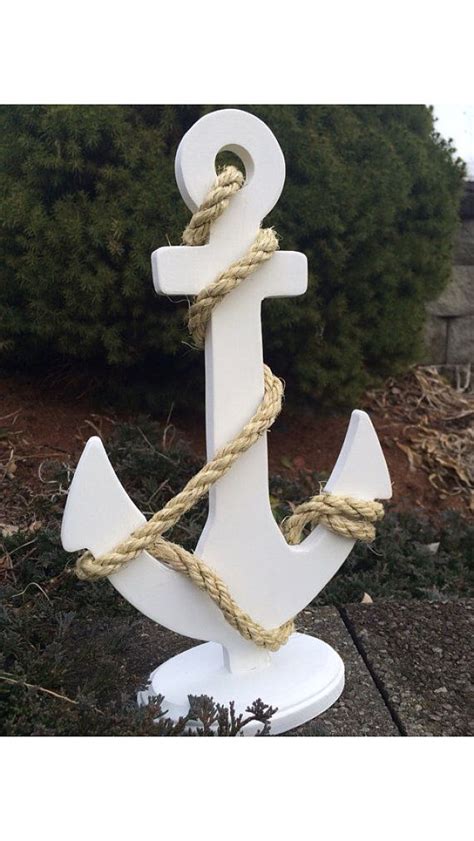 Custom Anchor Wedding Centerpiece Nautical Wedding Decor Anchor