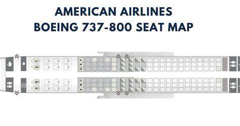 Boeing 737 800 Seat Map With Airline Configuration