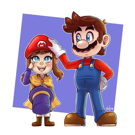 Mario Gives Hat Kid A Pat A Hat In Time Rheadpats