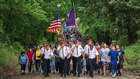 Choctaw Trail Of Tears Memorial Walk Returns Indian Gaming