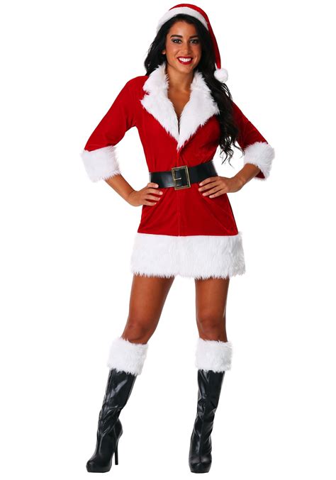 Women S Secret Santa Costume Walmart Com Walmart Com