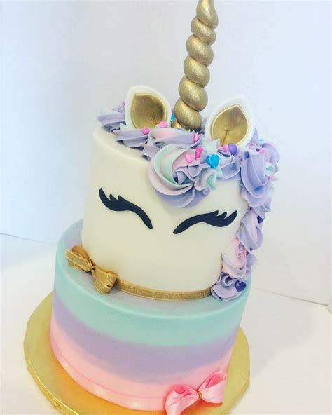 Unicorn Cakes Unicorn Cake Two Tier