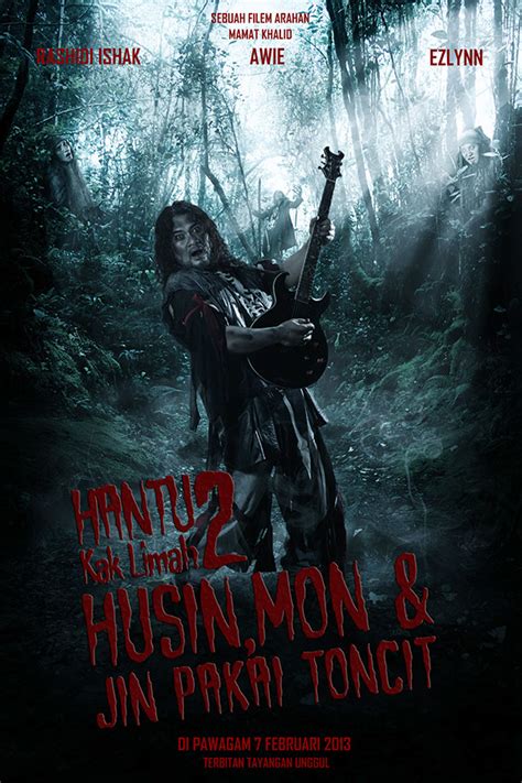Husin, encik solihin and other villagers trying to overcome this problem. Poster Hantu Kak Limah 2 on Behance
