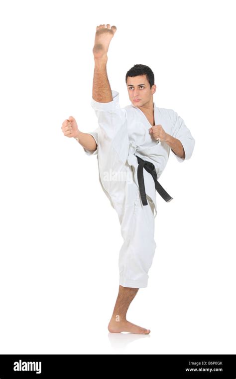 Karate Kick Hi Res Stock Photography And Images Alamy