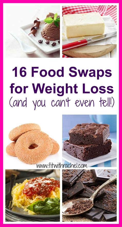 16 Food Swaps For Weight Loss And You Cant Even Tell Fit And