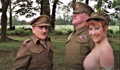 Kenneth Connor Windsor Davies And Tricia Newby In Carry On England 1976