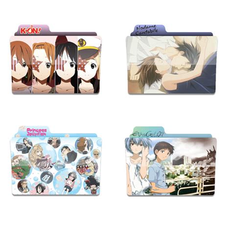 Anime Folder Icons 2 By Tinpopo On Deviantart