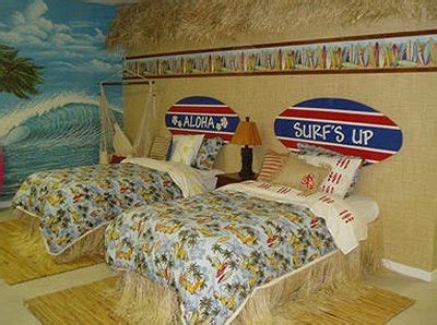 Meanwhile, his new dream bed was setting itself up. Decorating theme bedrooms - Maries Manor: surfing bedroom ...