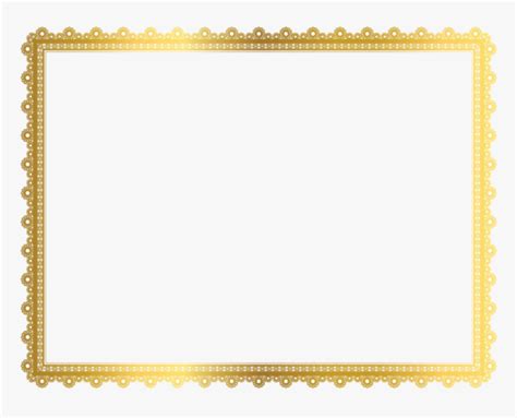 Gold Border Clipart Transparent 10 Free Cliparts Download Images On