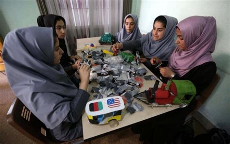 Afghan Girls Robotics Team Will Have To Watch Competition On Skype
