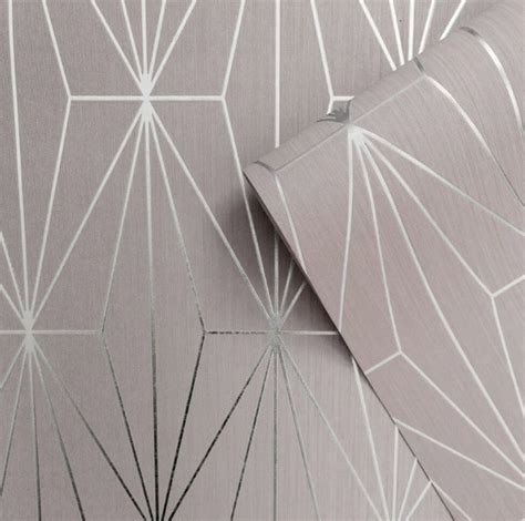 Pin By Chio Mata On Wallpaper Silver Wallpaper Geometric Wallpaper