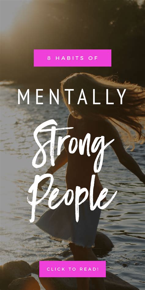 8 Habits Of Mentally Strong People The Aligned Life