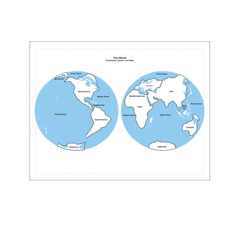 Control Map World Labeled Continents Bruins