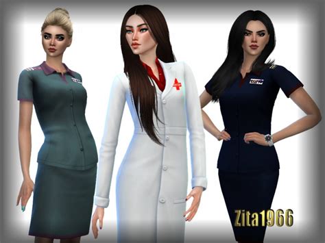 The Sims Resource Nurse And Doctor Get To Work Needed