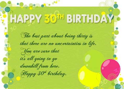 180 Happy 30th Birthday Wishes Quotes Sayings Messages And Hd Images