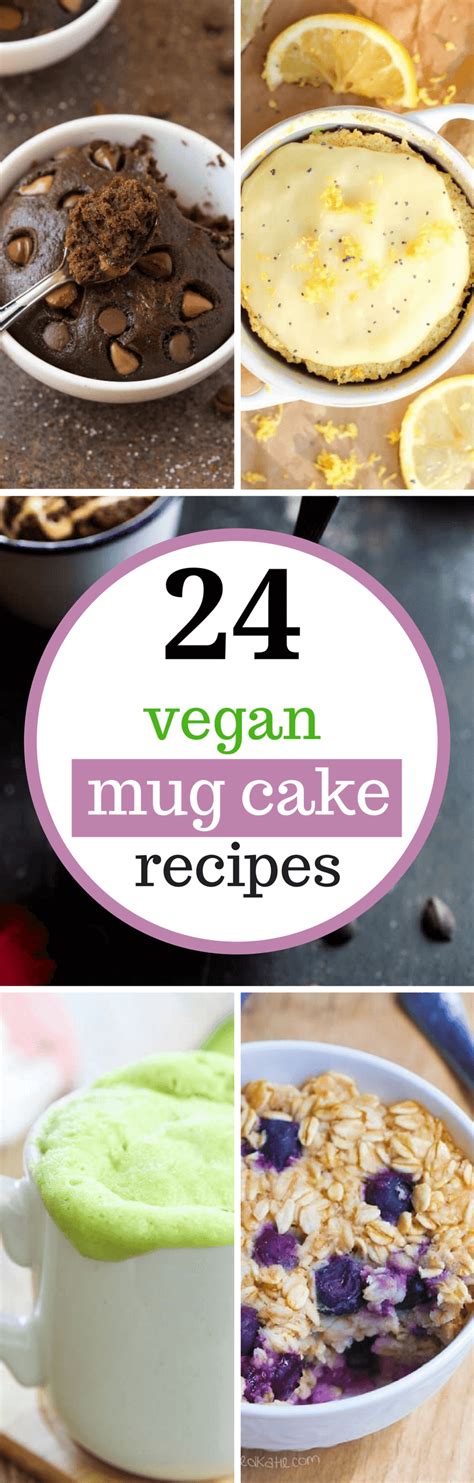 Or my mug cake version for a single serving! 24 Quick Vegan Mug Cake Recipes (No egg, Dairy-free ...