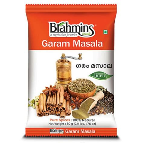 Buy Brahmins Garam Masala 50g Online Lulu Hypermarket India