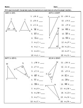 Below is another partially drawn triangle. Congruent Triangles and Similar Polygons Warm-Ups or ...