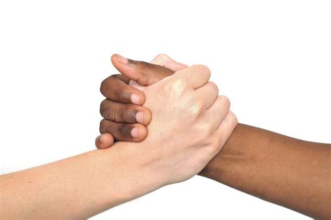 Traditional African Handshake Stock Image Image 8217843