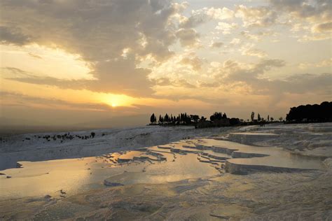 Pamukkale Sunset Photograph By Michele Burgess Pixels