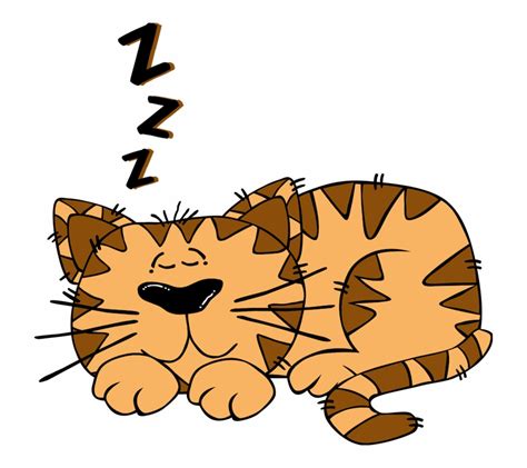 Cat Cartoon Best Animals Cat Sleeping Clipart Clip Art Library