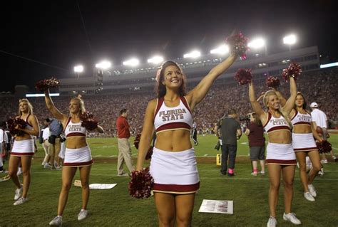 Video Of Florida State Cheerleaders Goes Viral After Loss The Spun