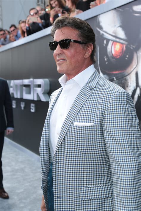 Rumors that my brother is dead are false, the. Fotos de Sylvester Stallone en la premiere de Terminator ...