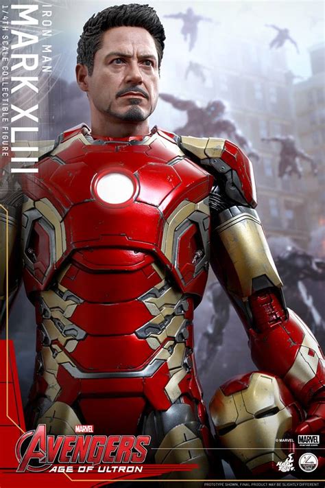 Hot Toys 14 Scale Iron Man Mark 43 Avengers Age Of Ultron Figure