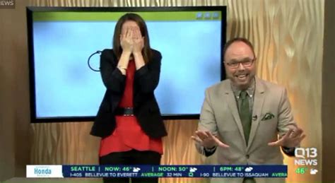 Seattle Anchor Tries To Draw A Cannon On Air And Oh Lord No