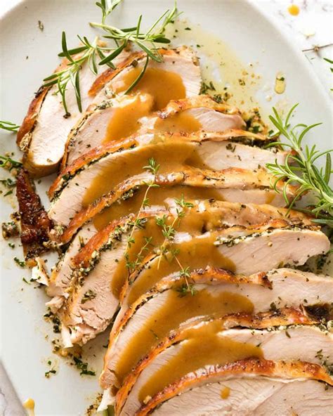 Garlic Herb Butter Slow Cooker Turkey Breast Therecipecritic