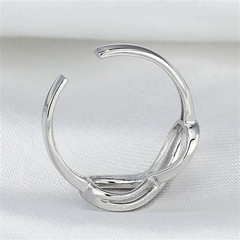 S925 Sterling Silver Opening Personality Ring