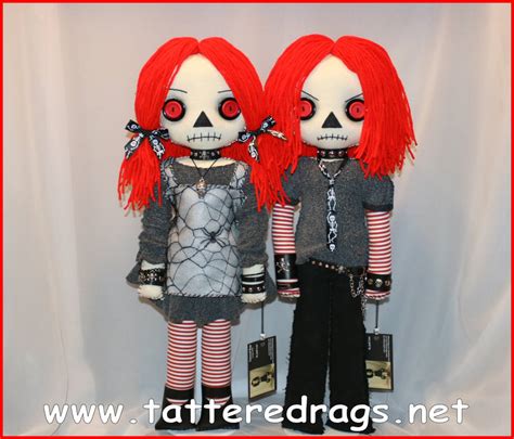 goth raggedy ann and andy by zosomoto on deviantart