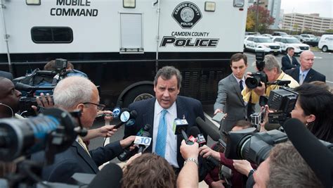 Christie Touts Camden Police Amid Criticism