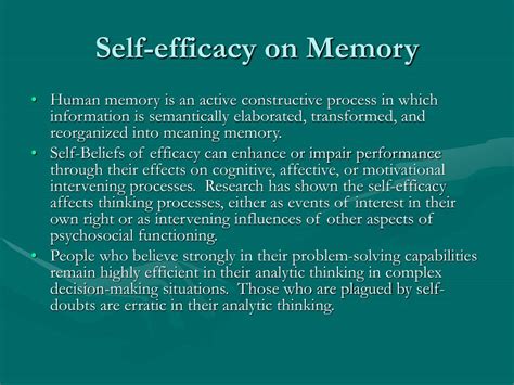 Self-Efficacy Meaning - Self-Efficacy Theory: Bandura's 4 Sources of ...