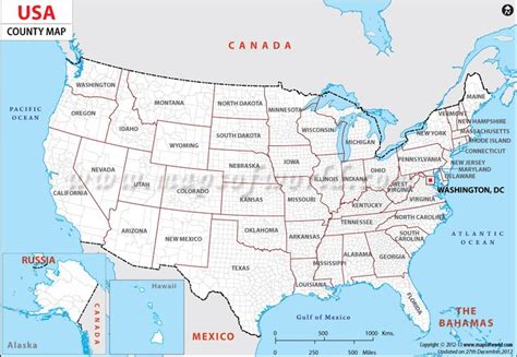 Map Of Usa By County Map 2023