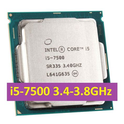 Cpu Intel I5 7500 34 Ghz Cũ Core I5 7500 Sk 1151 Shopee Việt Nam