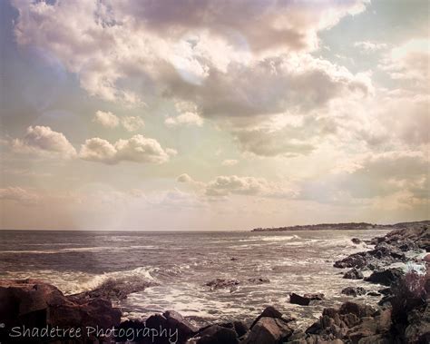 Ocean Photography Clouds Sky Sea Vintage By Shadetreephotography