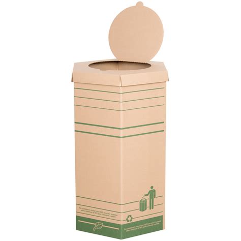 Lbp 20002 Large Cardboard Recyclable Trash Can 10case