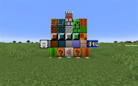 Super Mario Bros Texture Pack Minecraft Texture Pack